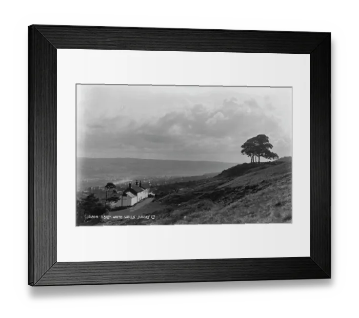 Framed Print : Scenic View of White Wells, Ilkley Framed Print : Scenic View of White Wells, Ilkley