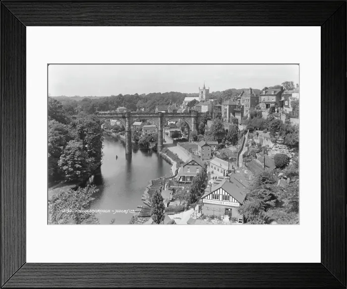 Framed Print : Knaresborough Viaduct Framed Print : Knaresborough Viaduct