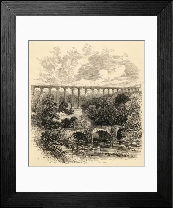 Framed Print : The Pontcysyllte Aqueduct