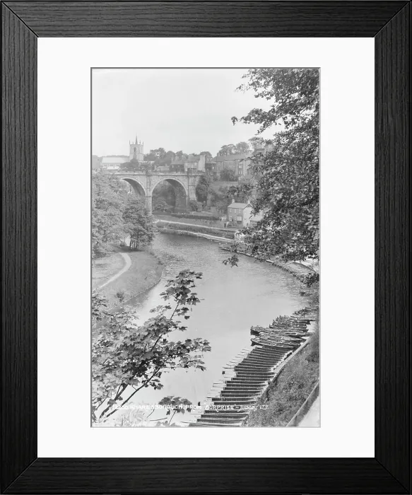 Framed Print : Knaresborough From Surprise Framed Print : Knaresborough From Surprise