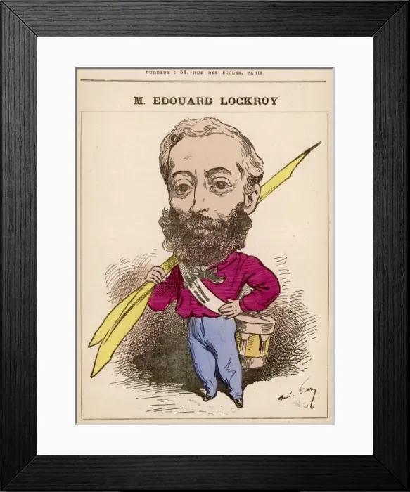 Framed Print : douard Lockroy / Gill Framed Print : douard Lockroy / Gill