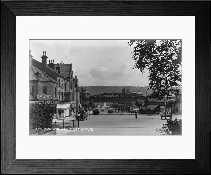 Framed Print : Historic View of Ilkley Framed Print : Historic View of Ilkley