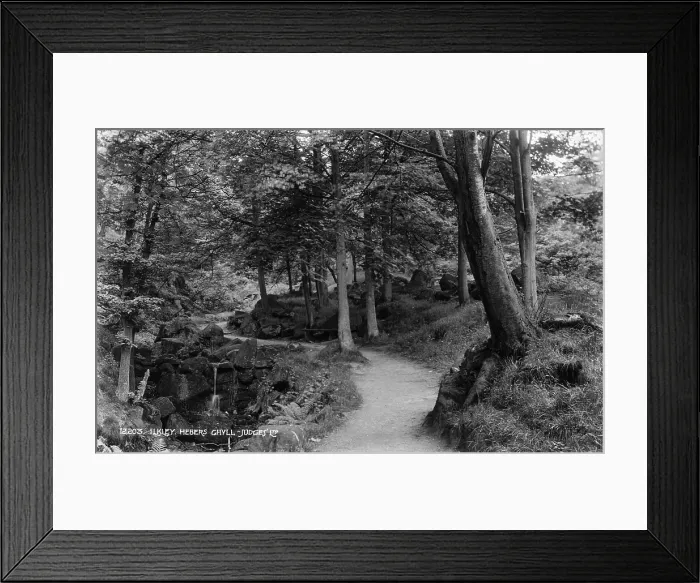 Framed Print : Hebers Chyll in Ilkley Framed Print : Hebers Chyll in Ilkley
