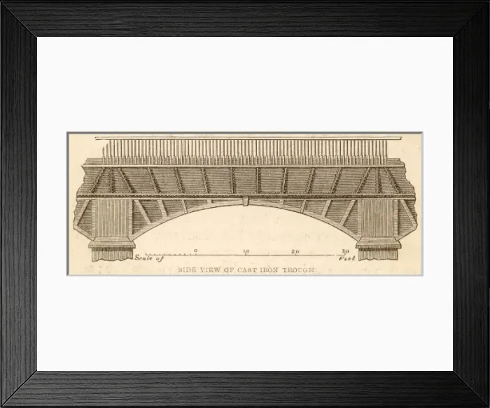 Framed Print : The Pontcysyllte Aqueduct Framed Print : The Pontcysyllte Aqueduct