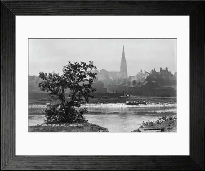 Framed Print : A Historical View of Chester Framed Print : A Historical View of Chester