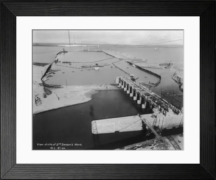 Framed Print : The Nag Hammadi Barrage (Dam) - Egypt Framed Print : The Nag Hammadi Barrage (Dam) - Egypt