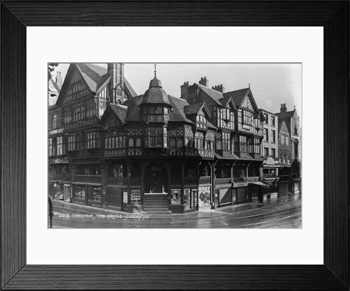 Framed Print : The Cross in Chester Framed Print : The Cross in Chester