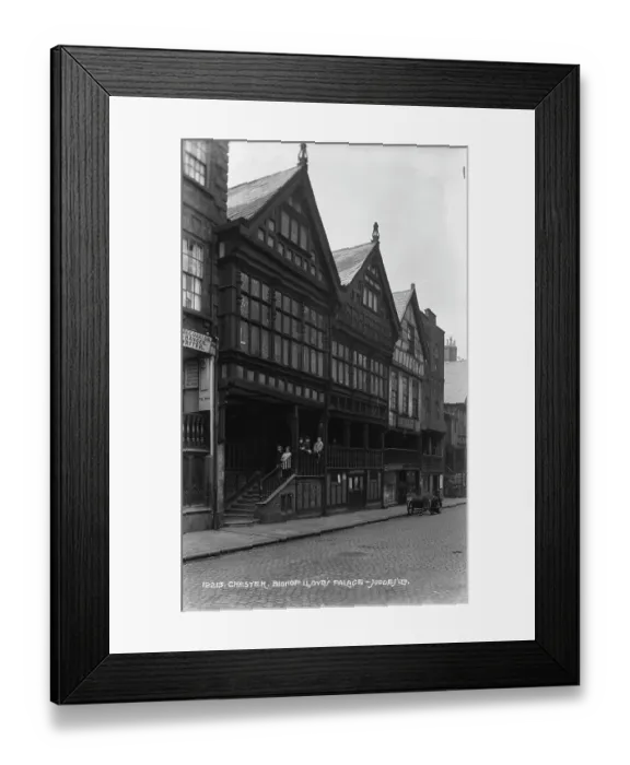 Framed Print : Bishop Lloyd's Palace, Chester Framed Print : Bishop Lloyd's Palace, Chester