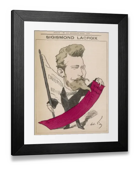 Framed Print : Sigismund Lacroix / Gill Framed Print : Sigismund Lacroix / Gill