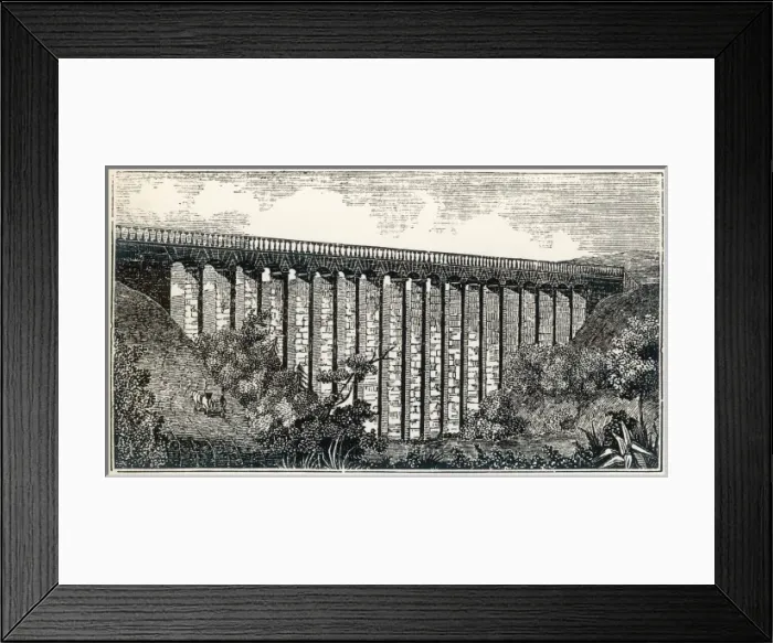 Framed Print : The Pontcysyllte Aqueduct Framed Print : The Pontcysyllte Aqueduct