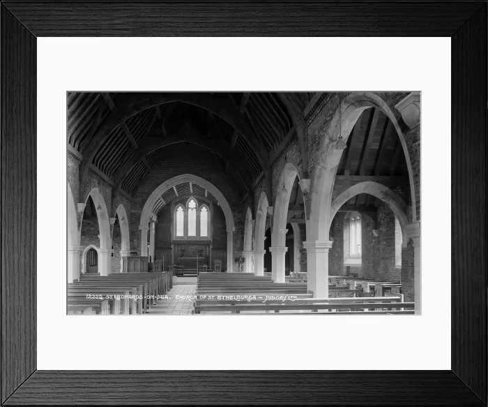 Framed Print : Interior of the Church of St. Ethelburga Framed Print : Interior of the Church of St. Ethelburga
