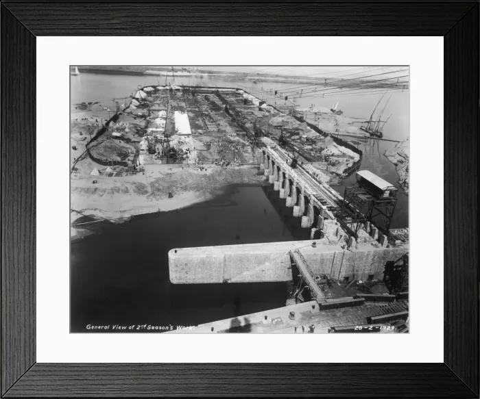Framed Print : The Nag Hammadi Barrage (Dam) - Egypt Framed Print : The Nag Hammadi Barrage (Dam) - Egypt