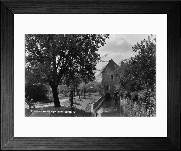 Framed Print : Grey Friars in Canterbury Framed Print : Grey Friars in Canterbury
