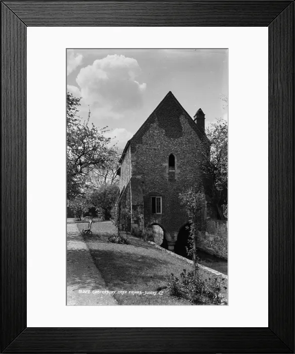 Framed Print : Grey Friars in Canterbury Framed Print : Grey Friars in Canterbury