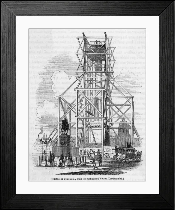 Framed Print : Trafalgar Square Framed Print : Trafalgar Square