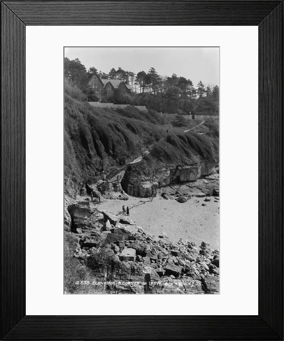 Framed Print : Clevedon: A Corner of Ladye Bay Framed Print : Clevedon: A Corner of Ladye Bay