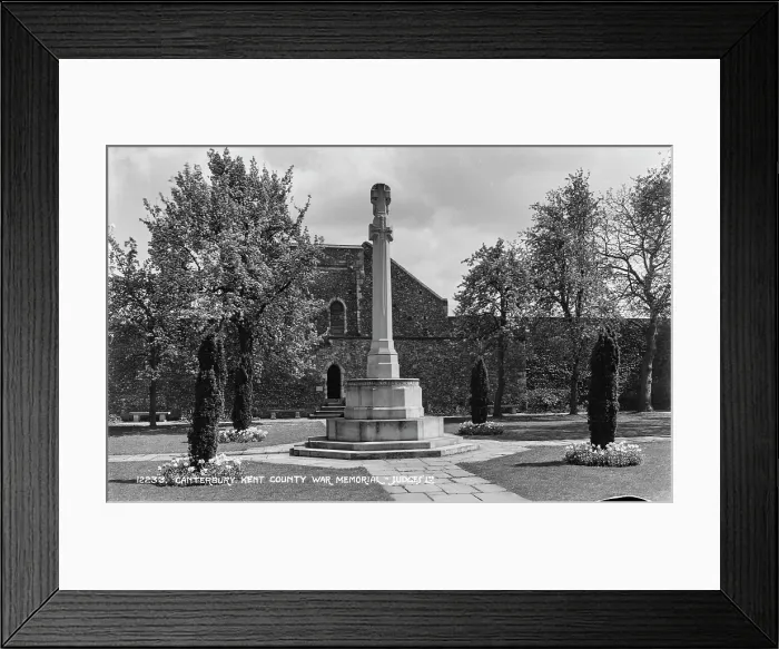Framed Print : Canterbury War Memorial Framed Print : Canterbury War Memorial