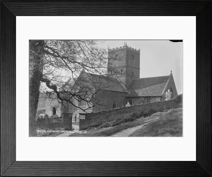 Framed Print : Clevedon Church Framed Print : Clevedon Church