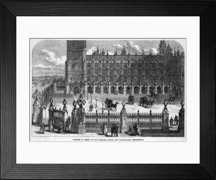 Framed Print : New Palace Yard Framed Print : New Palace Yard