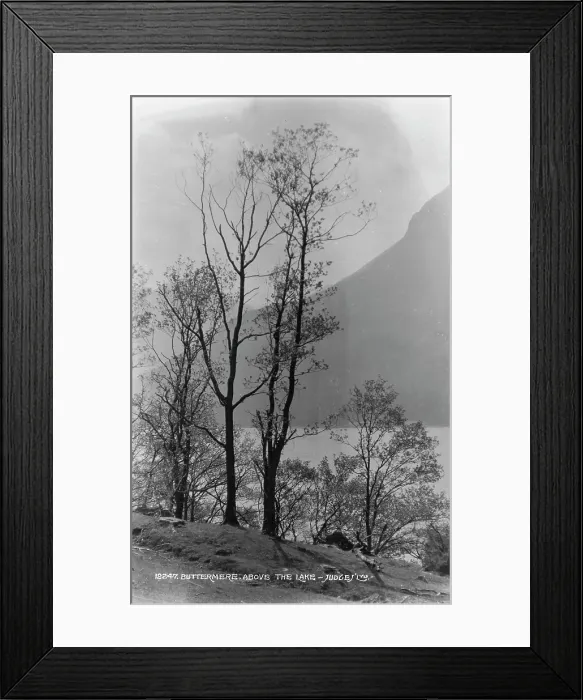 Framed Print : Buttermere Above the Lake Framed Print : Buttermere Above the Lake