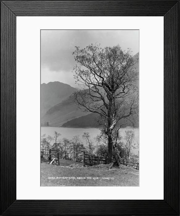 Framed Print : Buttermere Above the Lake Framed Print : Buttermere Above the Lake