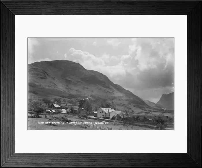 Framed Print : A Spring Morning in Buttermere Framed Print : A Spring Morning in Buttermere