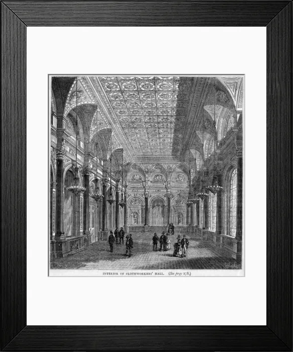 Framed Print : Clothworkers Hall Framed Print : Clothworkers Hall