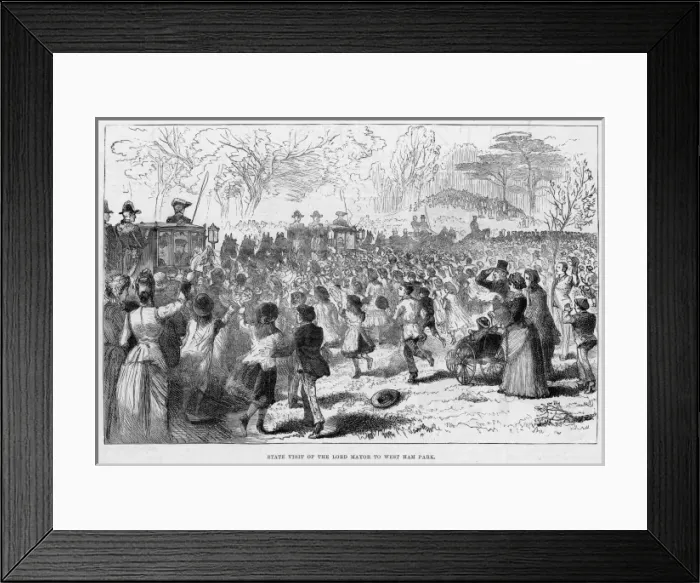 Framed Print : West Ham Park Framed Print : West Ham Park