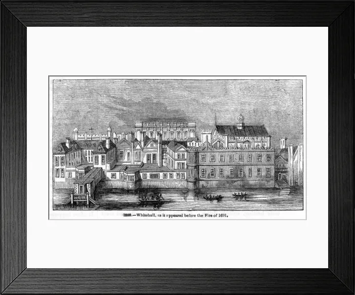 Framed Print : Whitehall C17 Framed Print : Whitehall C17