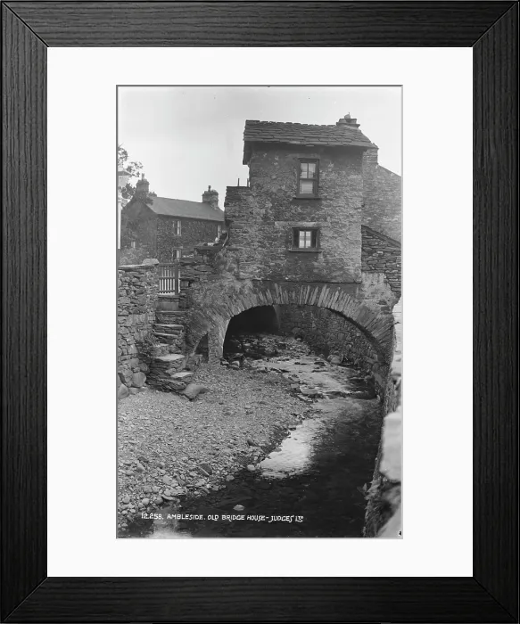 Framed Print : Old Bridge House Framed Print : Old Bridge House