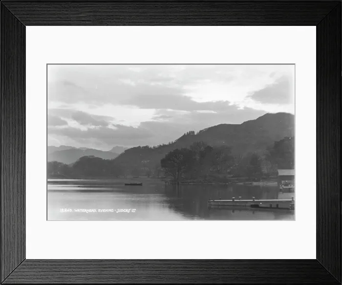 Framed Print : Evening at Waterhead Framed Print : Evening at Waterhead