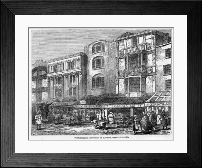 Framed Print : Whitechapel Framed Print : Whitechapel