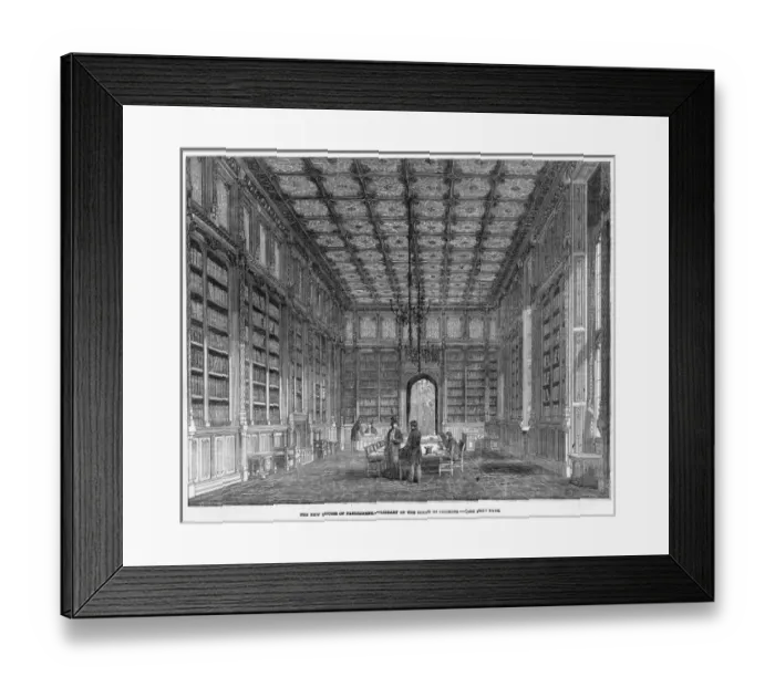 Framed Print : Commons Library Framed Print : Commons Library