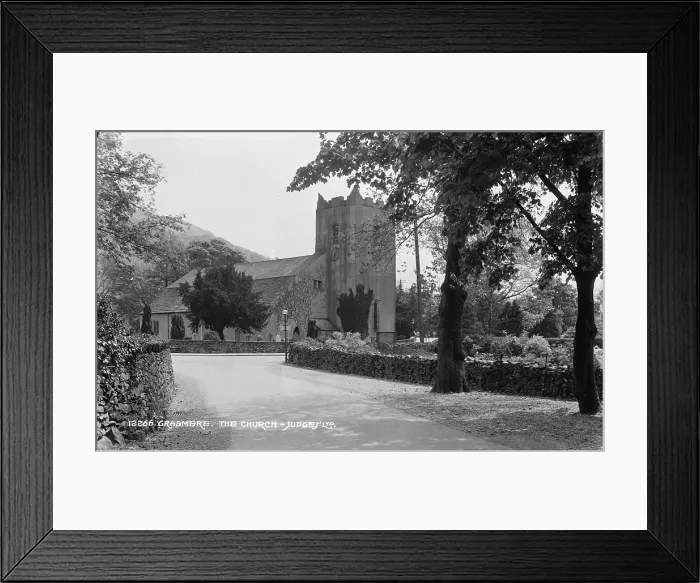 Framed Print : The Church in Grasmere Framed Print : The Church in Grasmere
