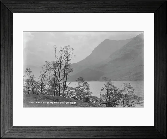 Framed Print : Buttermere and High Crag Framed Print : Buttermere and High Crag