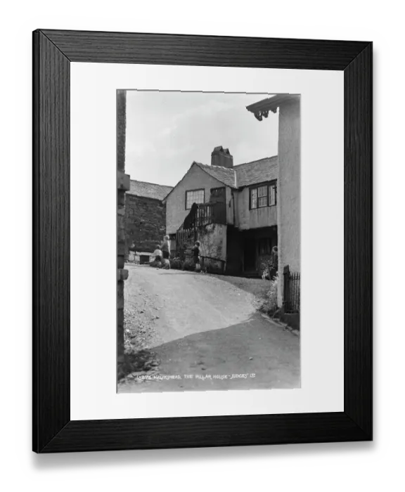 Framed Print : The Pillar House in Hawkshead Framed Print : The Pillar House in Hawkshead