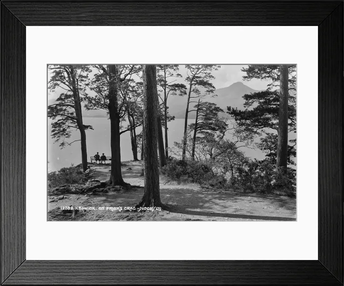 Framed Print : Scenic View from Friars Crag Framed Print : Scenic View from Friars Crag