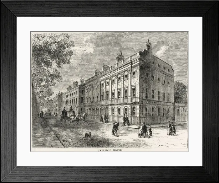 Framed Print : Uxbridge House Framed Print : Uxbridge House