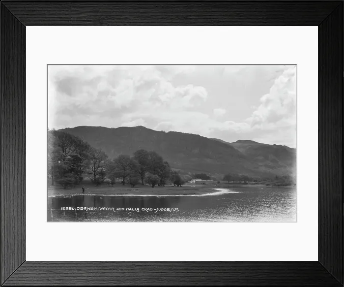 Framed Print : Derwentwater and Walla Crag Framed Print : Derwentwater and Walla Crag