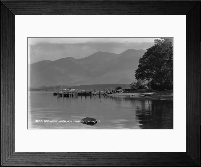 Framed Print : Derwentwater and Skiddaw Framed Print : Derwentwater and Skiddaw