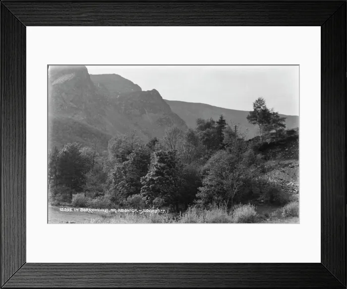Framed Print : Scenic View of Borrowdale Framed Print : Scenic View of Borrowdale