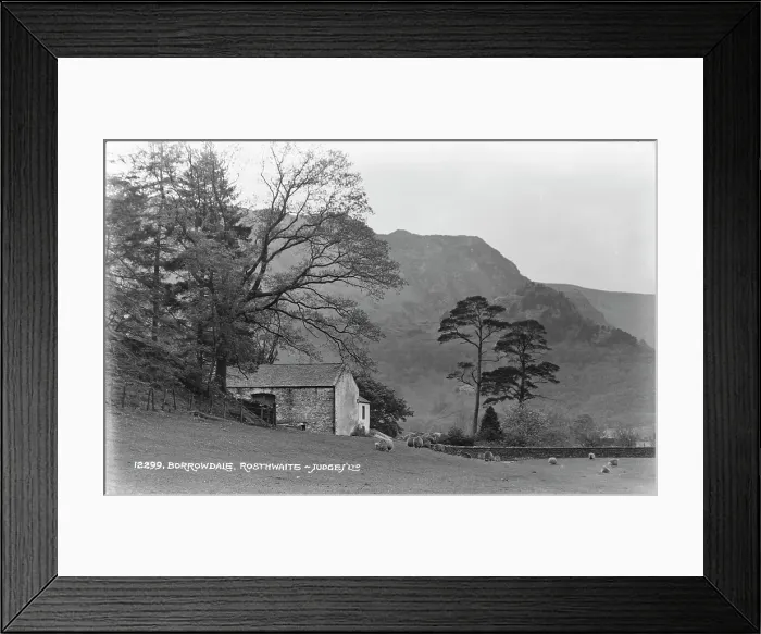 Framed Print : Tranquil Landscape of Borrowdale Framed Print : Tranquil Landscape of Borrowdale
