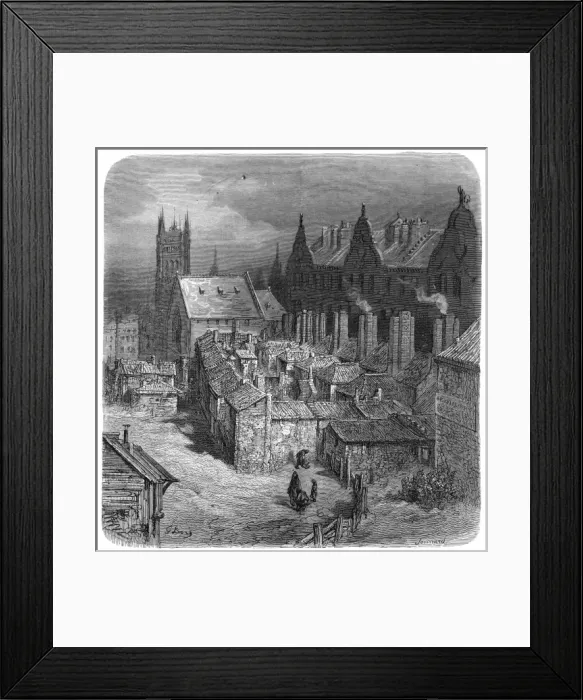 Framed Print : Westminster Slum Framed Print : Westminster Slum