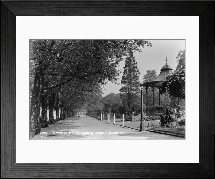 Framed Print : Canbury Gardens in Kingston upon Thames Framed Print : Canbury Gardens in Kingston upon Thames