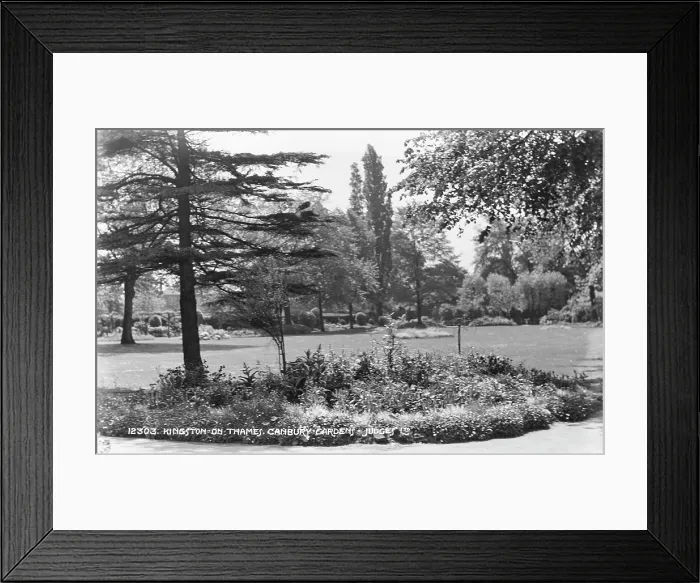 Framed Print : Canbury Gardens in Kingston upon Thames Framed Print : Canbury Gardens in Kingston upon Thames