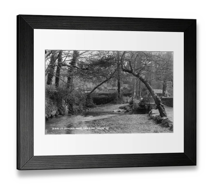 Framed Print : Tranquil Scene at St Mawgan Framed Print : Tranquil Scene at St Mawgan