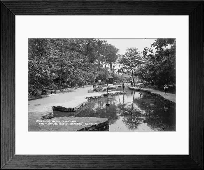 Framed Print : The Miniature English Channel Framed Print : The Miniature English Channel