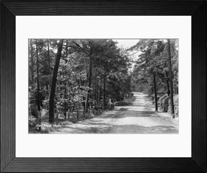 Framed Print : Branksome Park, Wilderton Road Framed Print : Branksome Park, Wilderton Road