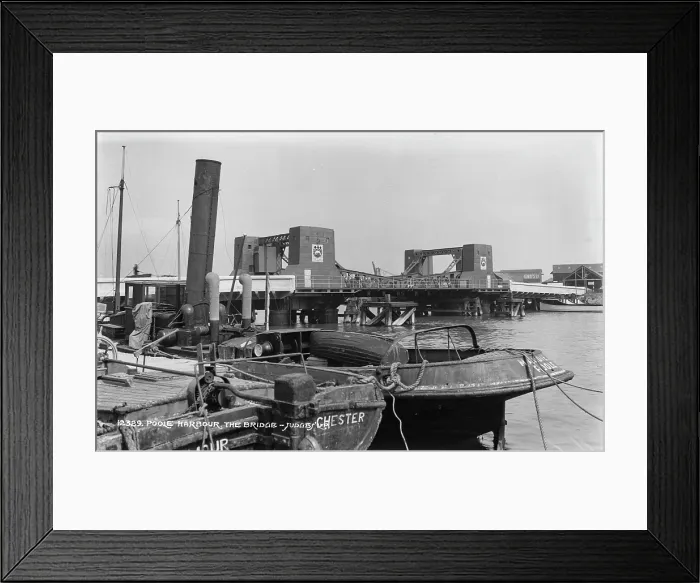 Framed Print : Poole Harbour - The Bridge Framed Print : Poole Harbour - The Bridge