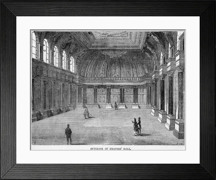 Framed Print : Drapers Hall Framed Print : Drapers Hall